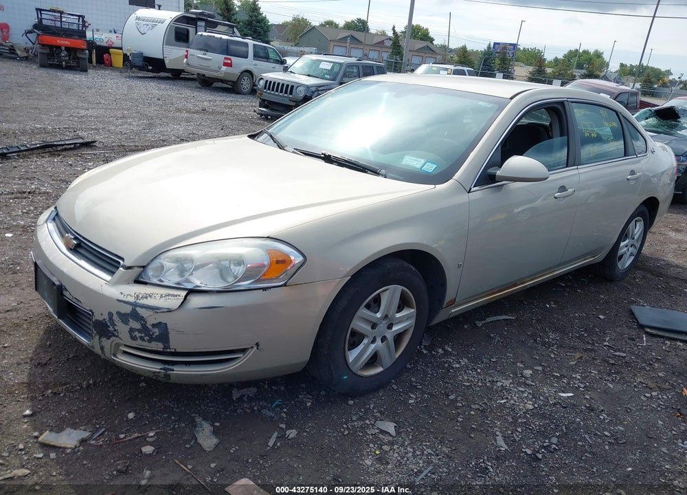 2008 CHEVROLET IMPALA VIN: 2G1WB58N189273721