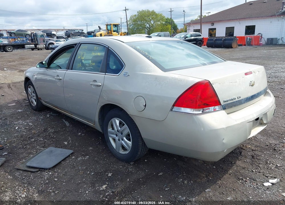 2008 CHEVROLET IMPALA VIN: 2G1WB58N189273721