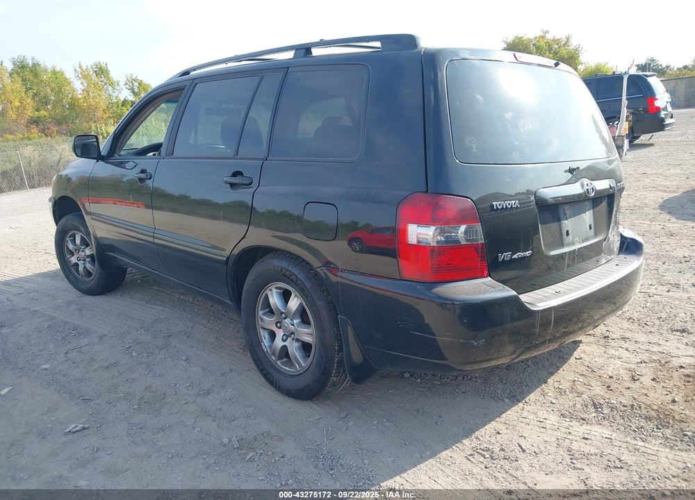 2005 TOYOTA HIGHLANDER V6 VIN: JTEEP21A350131799