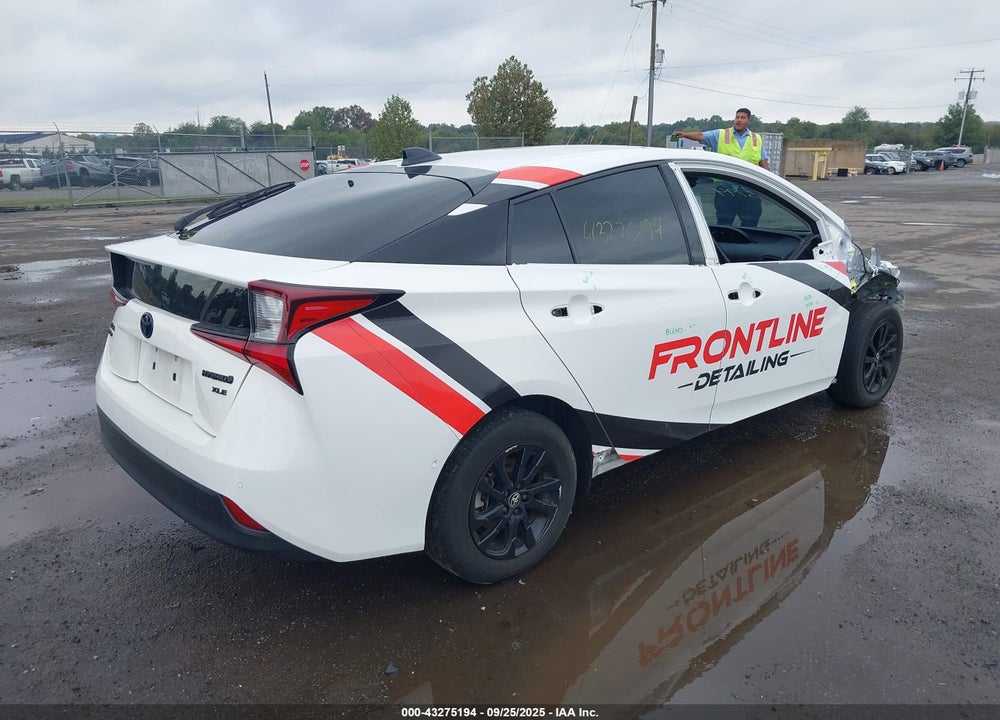 2022 TOYOTA PRIUS VIN: JTDL9MFU1N3035172