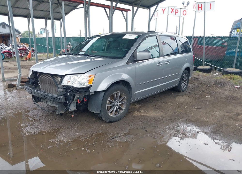 2017 DODGE GRAND CARAVAN SXT VIN: 2C4RDGCG0HR858356
