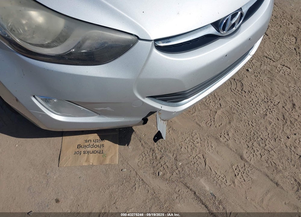 2013 HYUNDAI ELANTRA GLS (ULSAN PLANT) VIN: KMHDH4AE0DU787330