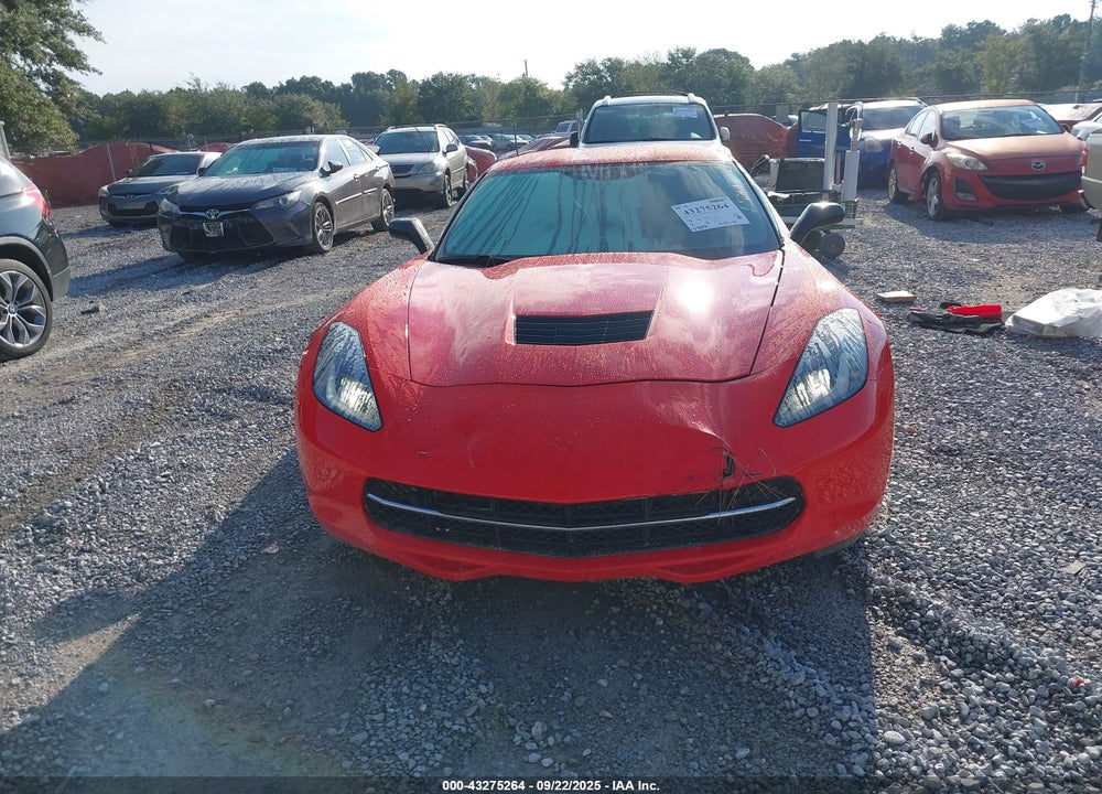 2017 CHEVROLET CORVETTE STINGRAY Z51 VIN: 1G1YK2D72H5103153