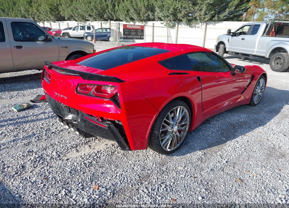 2017 CHEVROLET CORVETTE STINGRAY Z51 VIN: 1G1YK2D72H5103153