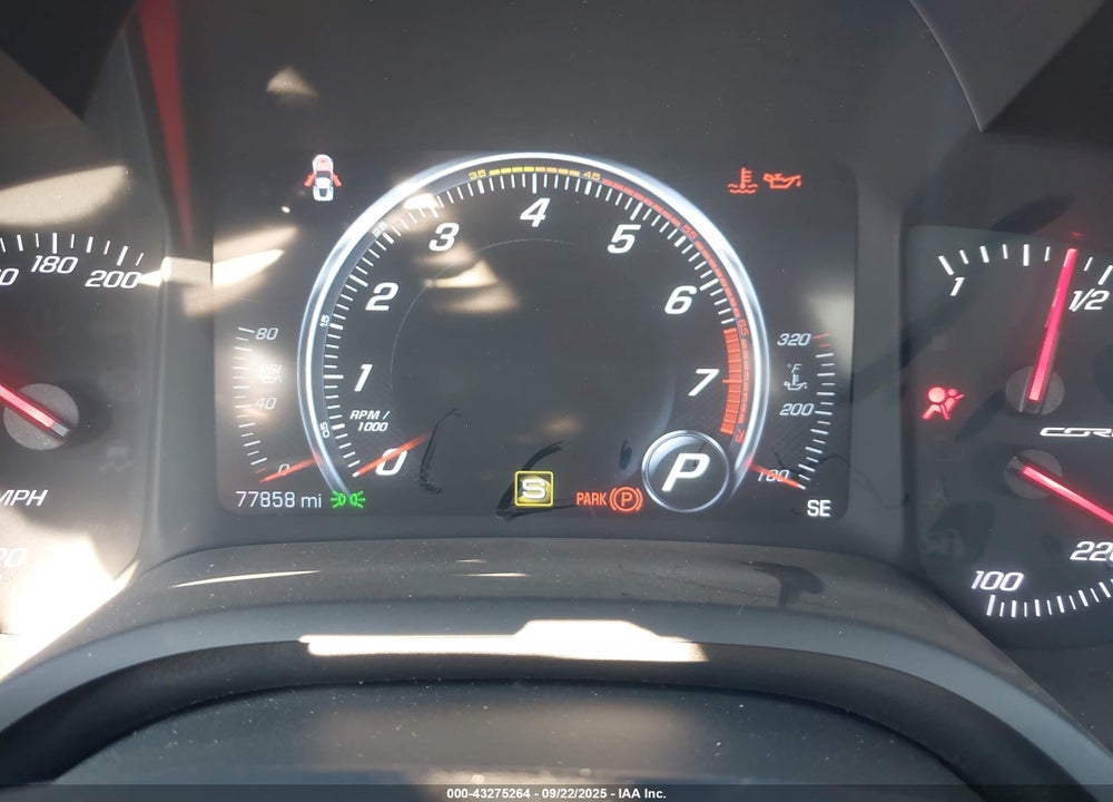 2017 CHEVROLET CORVETTE STINGRAY Z51 VIN: 1G1YK2D72H5103153