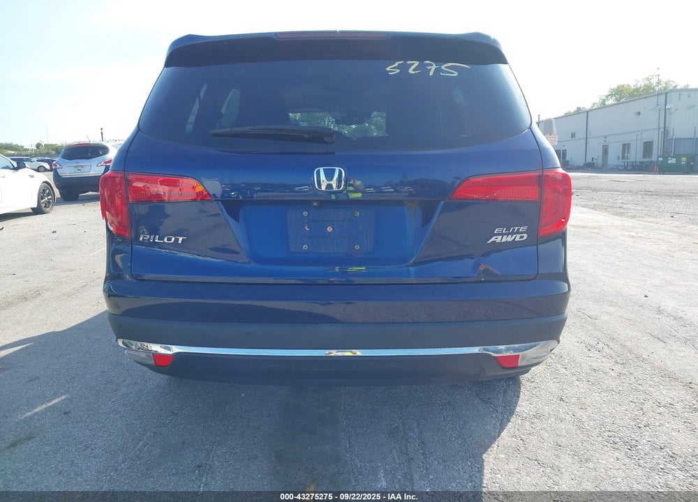 2017 HONDA PILOT ELITE VIN: 5FNYF6H08HB067242