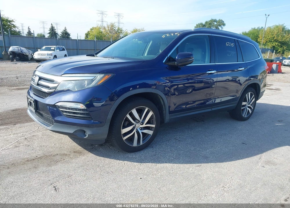 2017 HONDA PILOT ELITE VIN: 5FNYF6H08HB067242