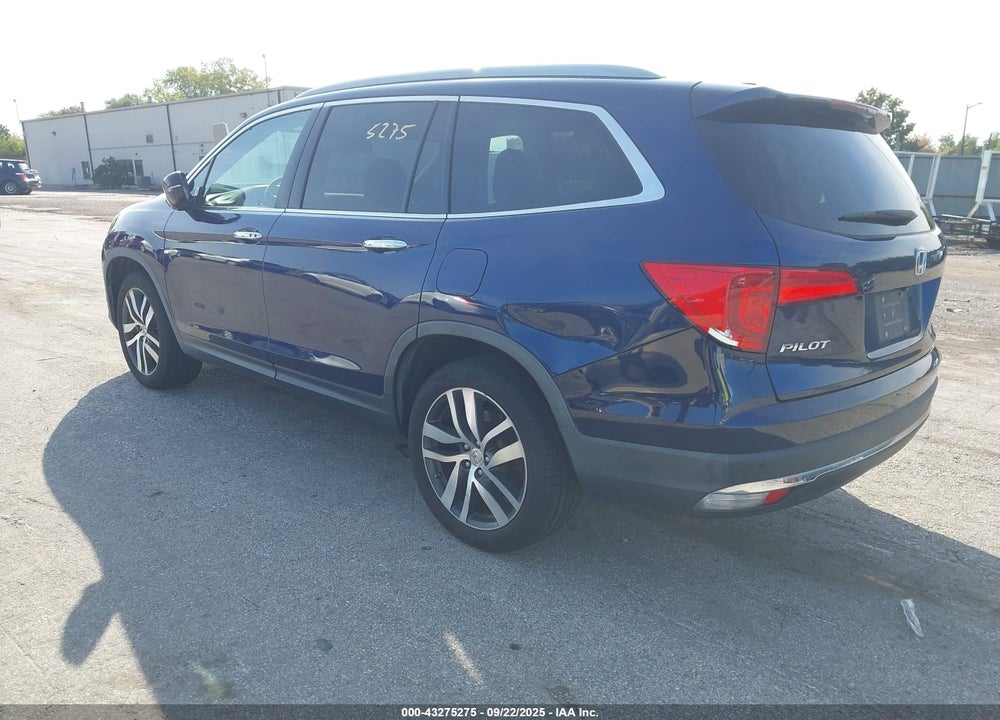 2017 HONDA PILOT ELITE VIN: 5FNYF6H08HB067242