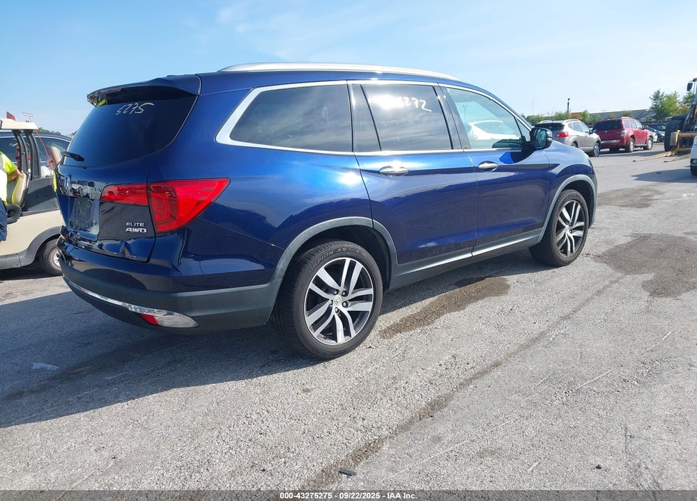 2017 HONDA PILOT ELITE VIN: 5FNYF6H08HB067242