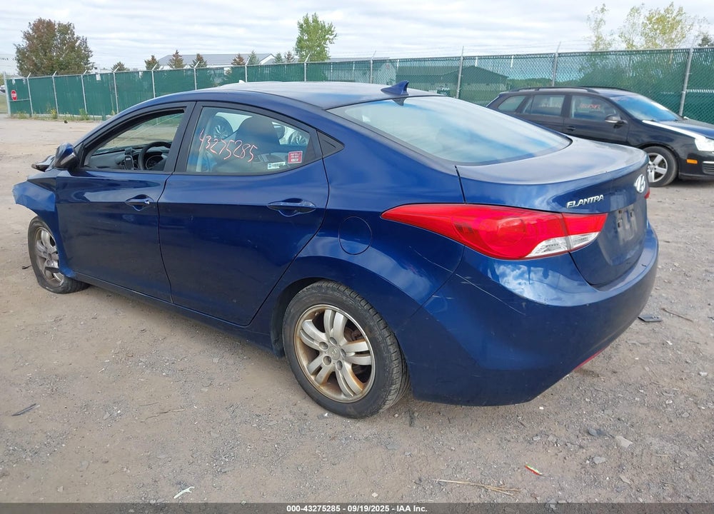 2013 HYUNDAI ELANTRA LIMITED VIN: KMHDH4AE9DU699599