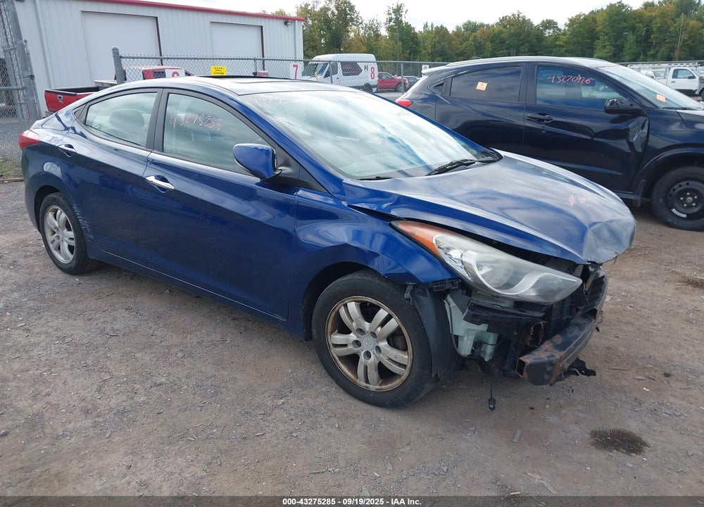 2013 HYUNDAI ELANTRA LIMITED VIN: KMHDH4AE9DU699599