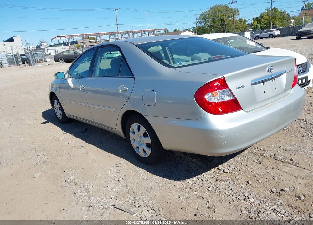 2003 TOYOTA CAMRY LE VIN: 4T1BE32K43U228022