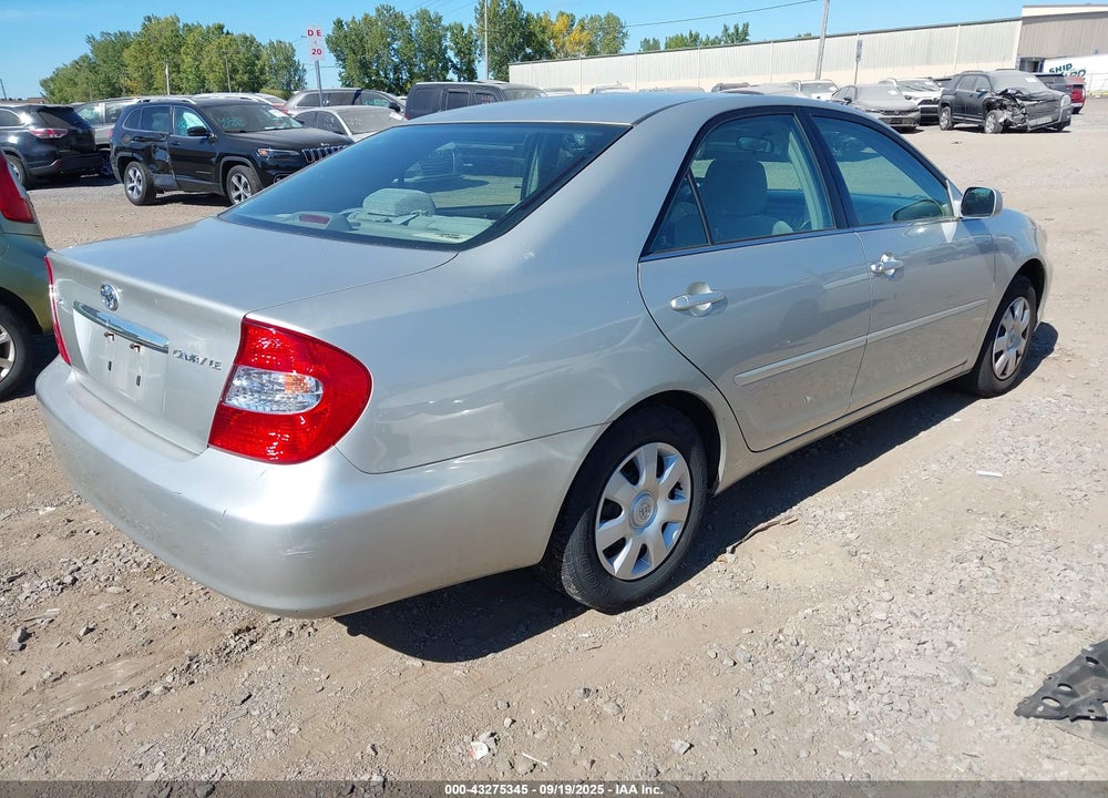 2003 TOYOTA CAMRY LE VIN: 4T1BE32K43U228022