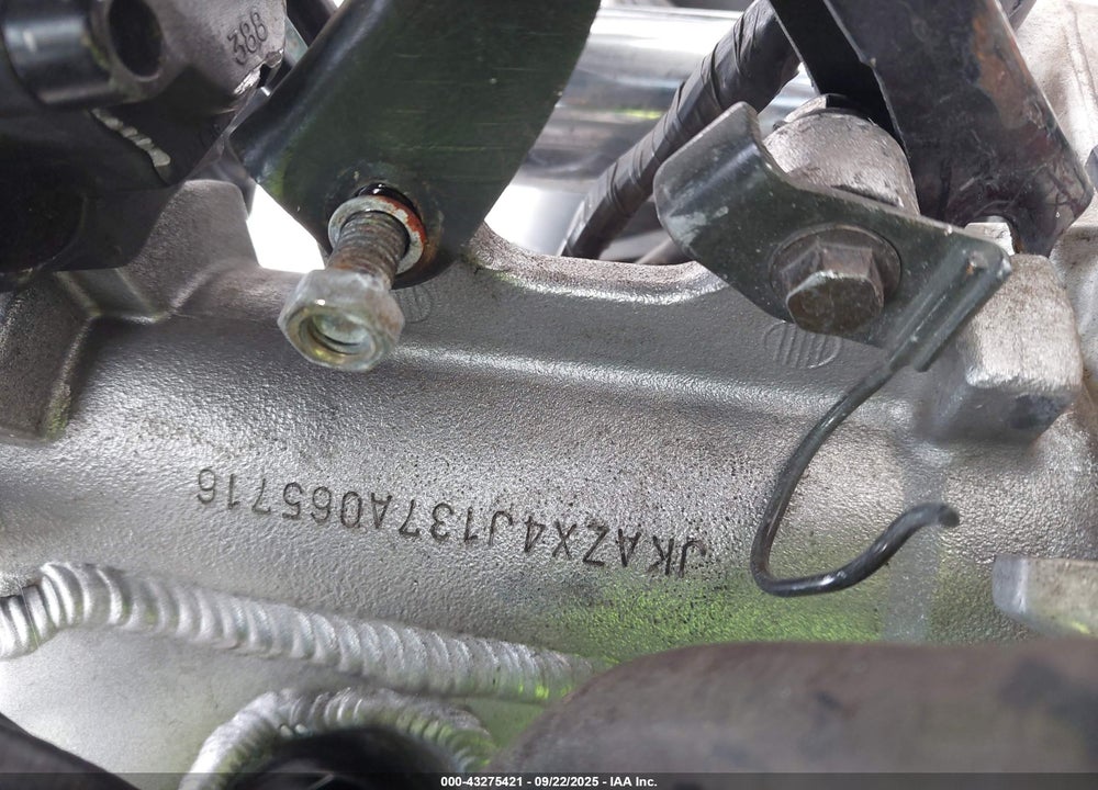 2007 KAWASAKI ZX600 J1 VIN: JKAZX4J137A065716