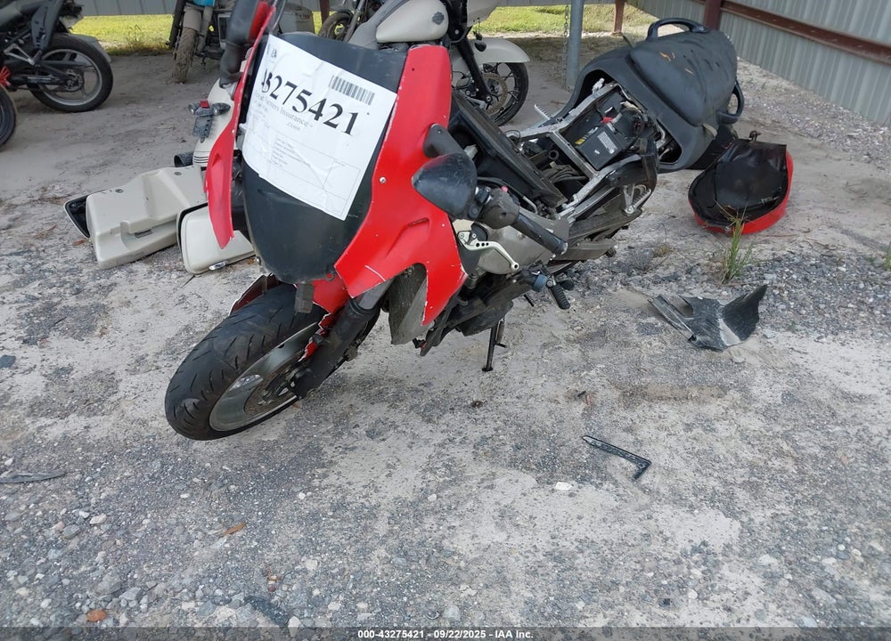 2007 KAWASAKI ZX600 J1 VIN: JKAZX4J137A065716