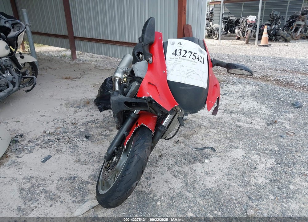 2007 KAWASAKI ZX600 J1 VIN: JKAZX4J137A065716