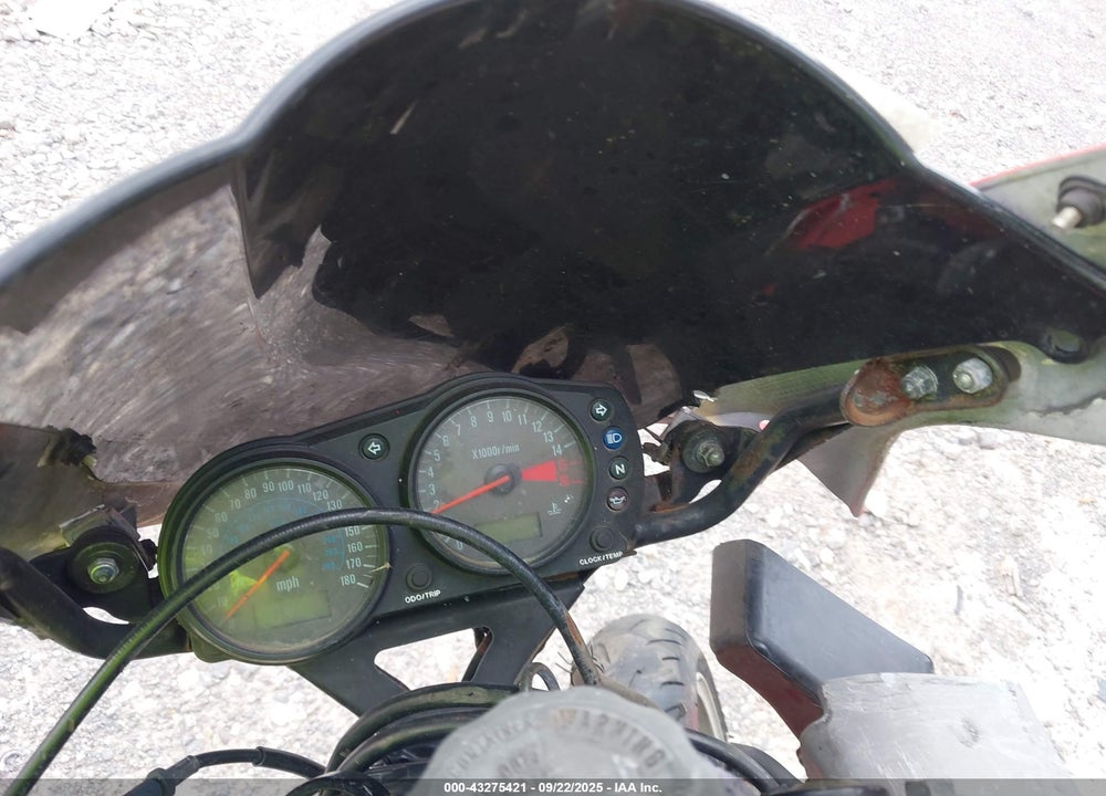 2007 KAWASAKI ZX600 J1 VIN: JKAZX4J137A065716