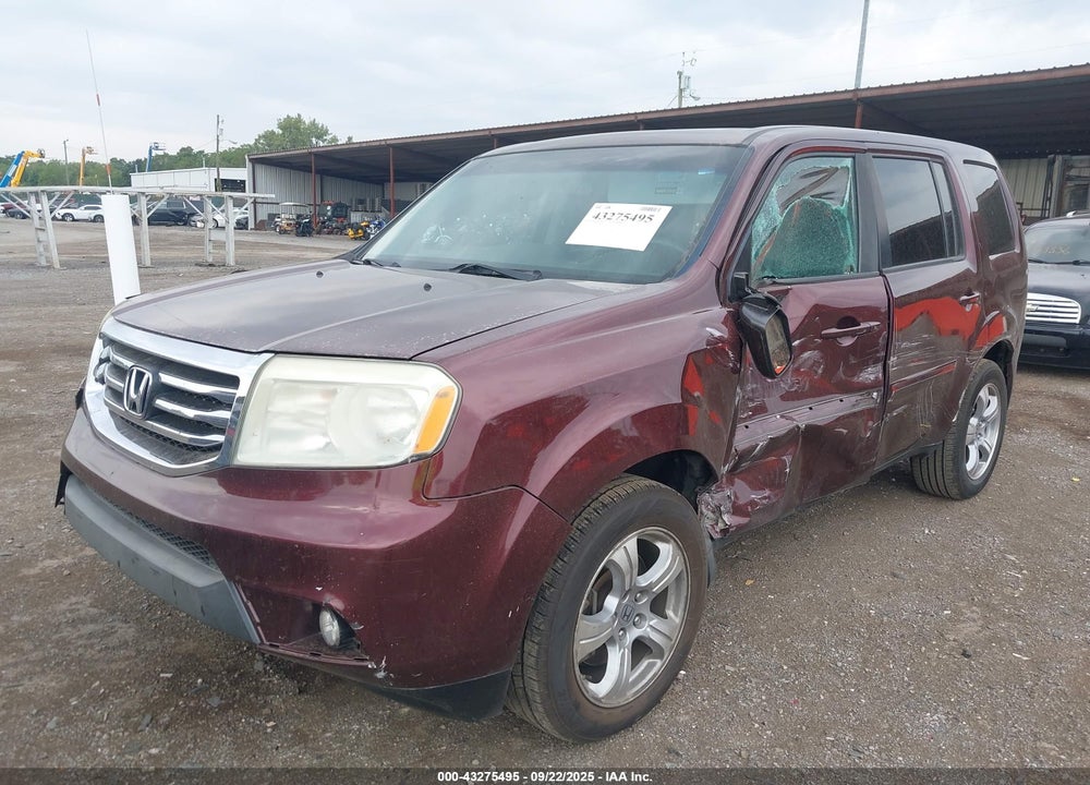 2012 HONDA PILOT VIN: 5FNYF4H59CB040012