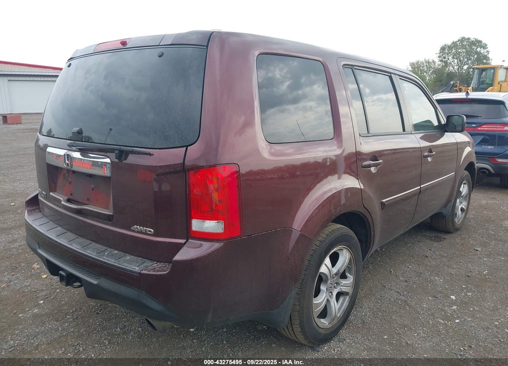 2012 HONDA PILOT VIN: 5FNYF4H59CB040012