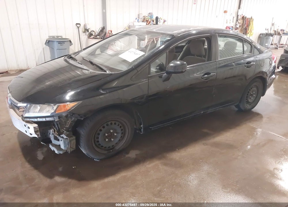 2012 HONDA CIVIC LX VIN: 2HGFB2F55CH566353