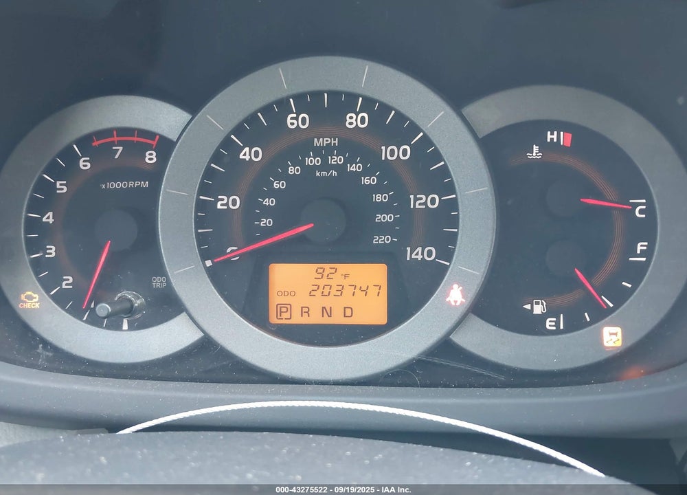 2009 TOYOTA RAV4 VIN: 2T3ZF33V59W010269