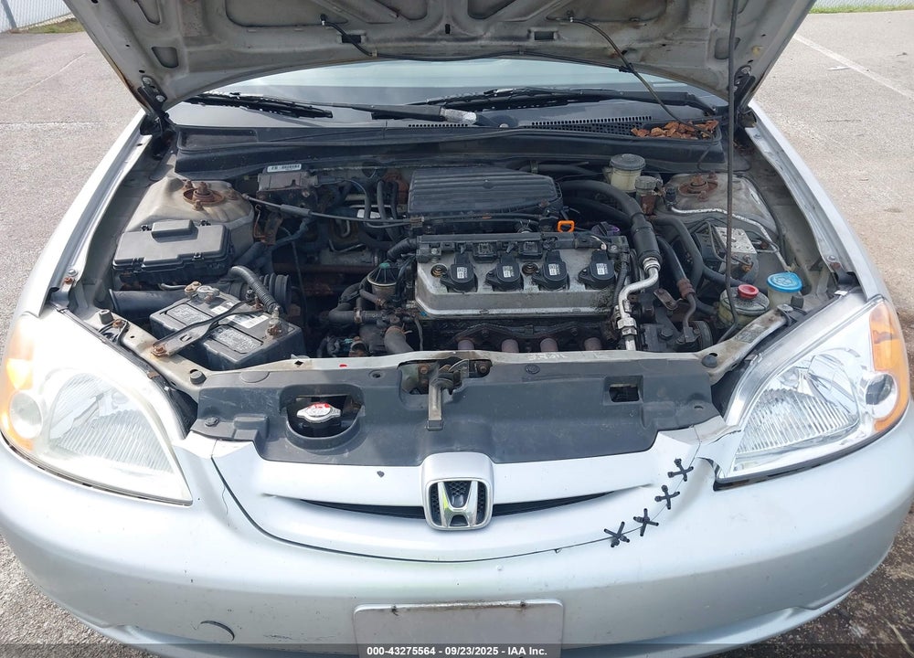 2002 HONDA CIVIC EX VIN: 1HGEM21912L043946
