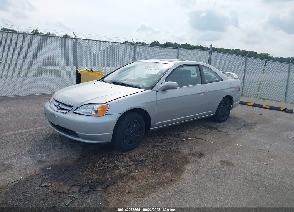 2002 HONDA CIVIC EX VIN: 1HGEM21912L043946