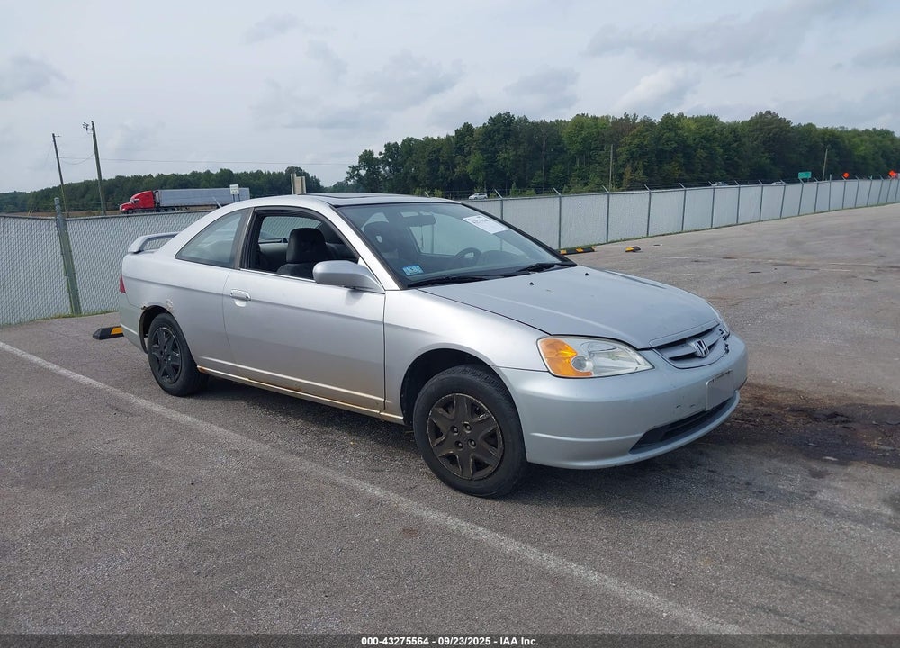 2002 HONDA CIVIC EX VIN: 1HGEM21912L043946