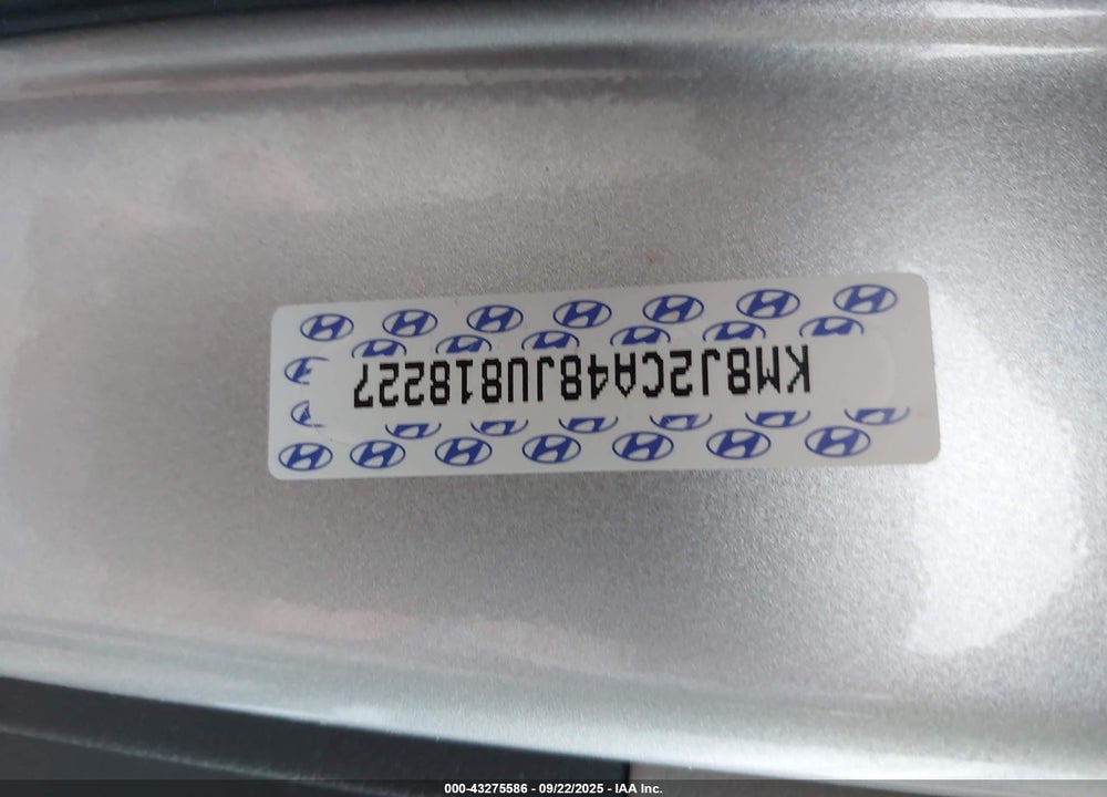 2018 HYUNDAI TUCSON SE VIN: KM8J2CA48JU818227