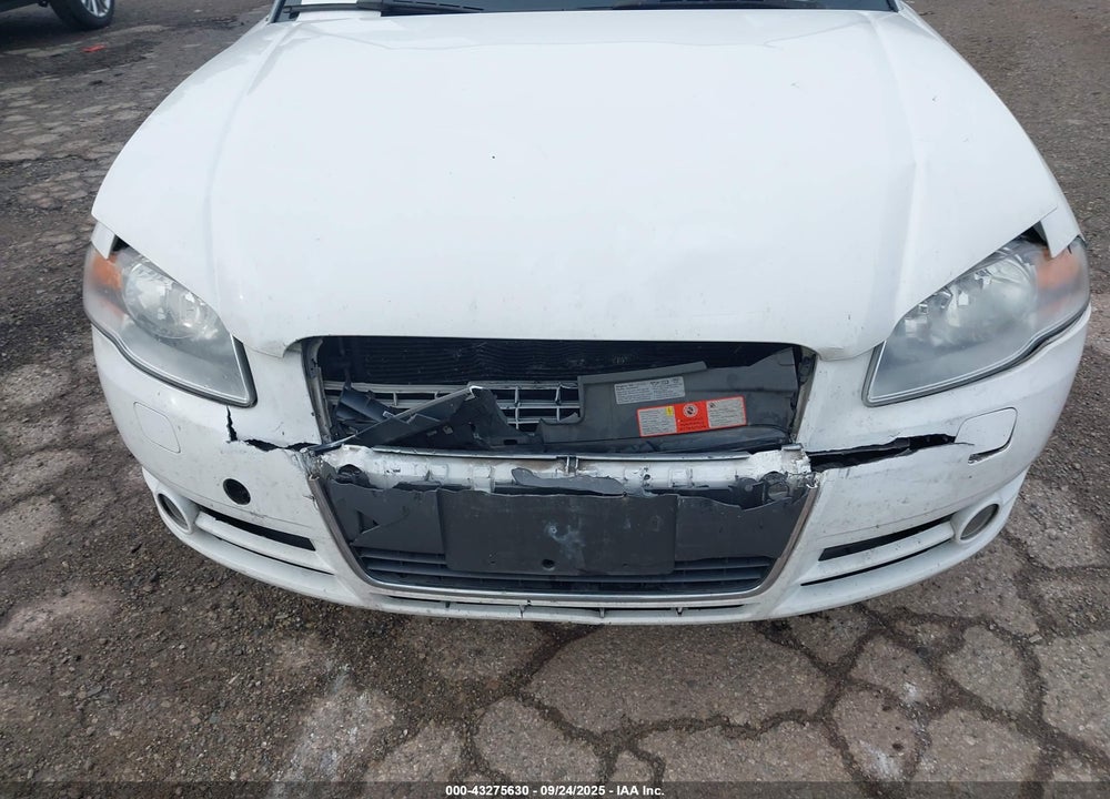 2007 AUDI A4 VIN: WAUDF48HX7K030748