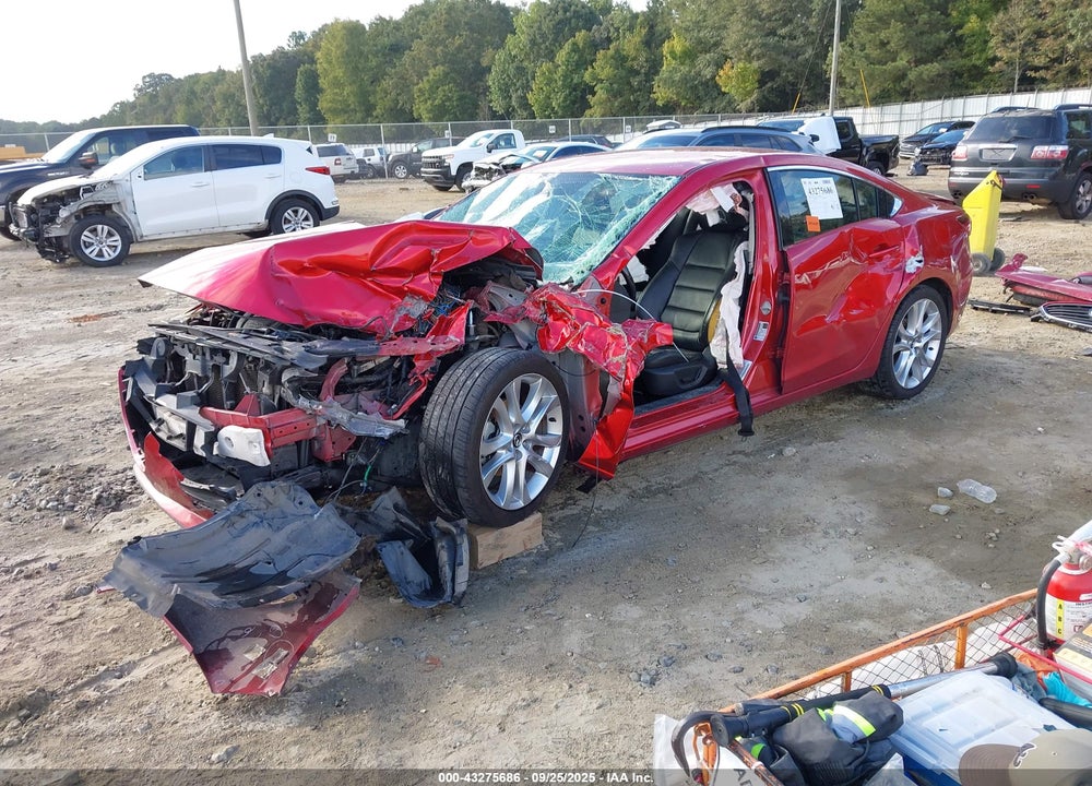 2015 MAZDA 6 I TOURING VIN: JM1GJ1V54F1196002