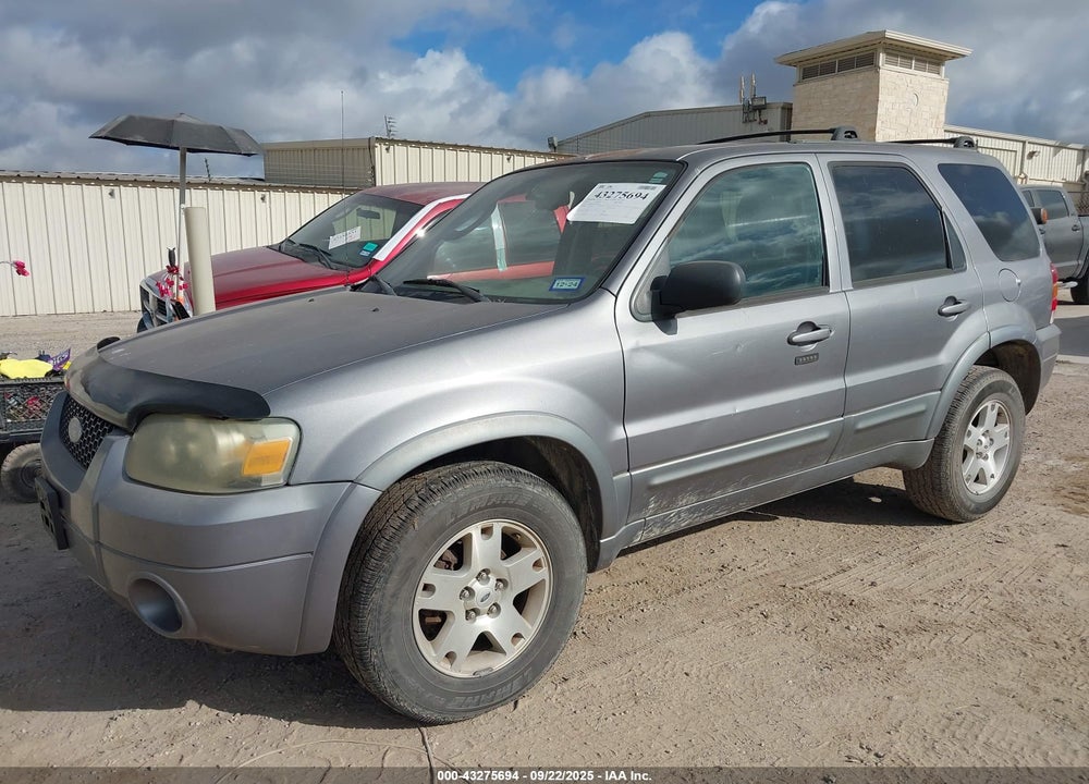2007 FORD ESCAPE LIMITED VIN: 1FMCU04107KA65817