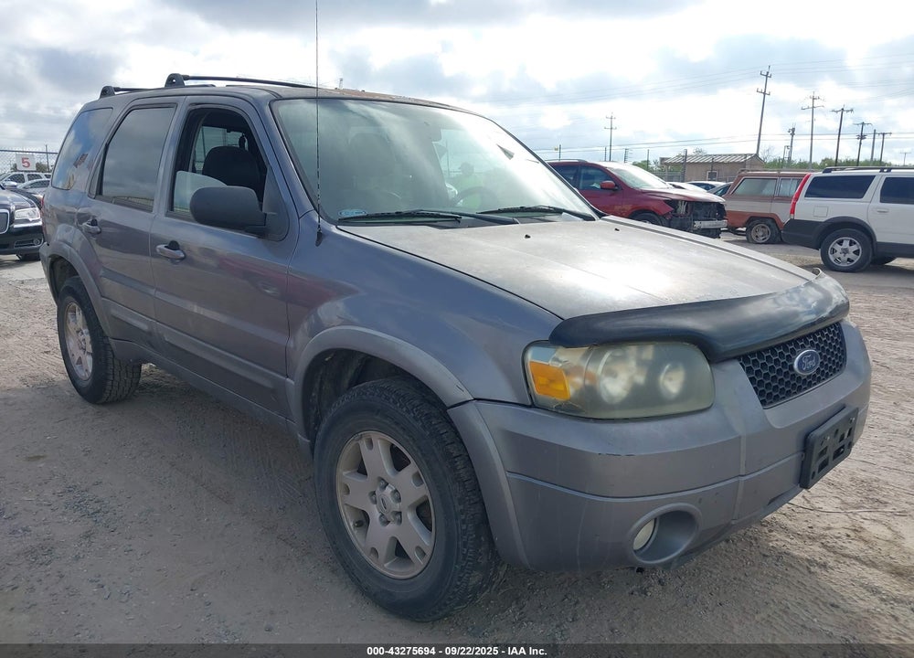 2007 FORD ESCAPE LIMITED VIN: 1FMCU04107KA65817