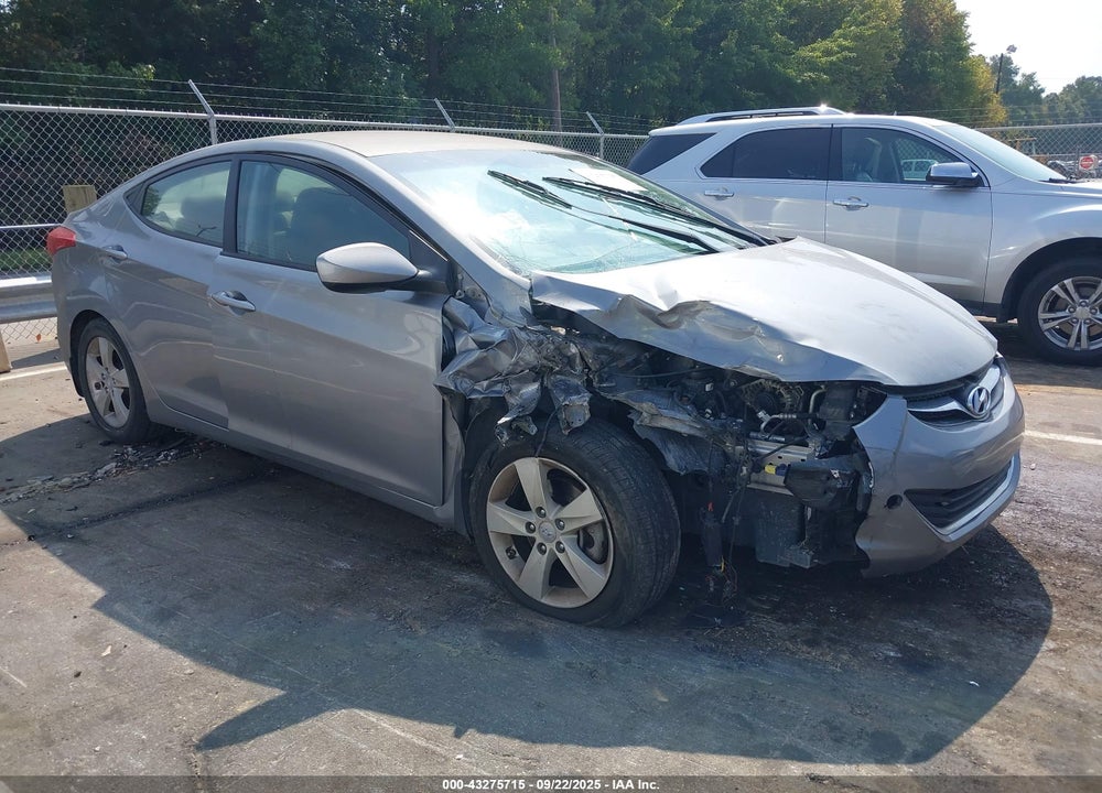 2013 HYUNDAI ELANTRA GLS VIN: KMHDH4AEXDU931661