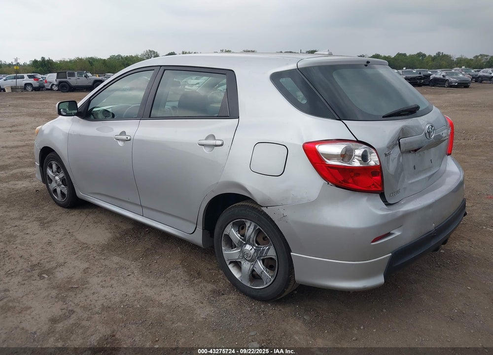 2009 TOYOTA MATRIX VIN: 2T1KE40E19C008687