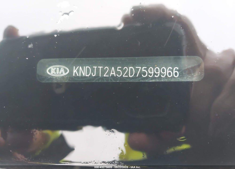 2013 KIA SOUL VIN: KNDJT2A52D7599966