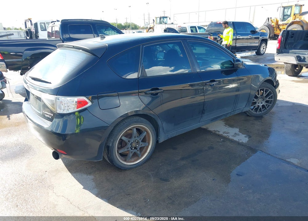 2008 SUBARU IMPREZA WRX VIN: JF1GH74698G811335
