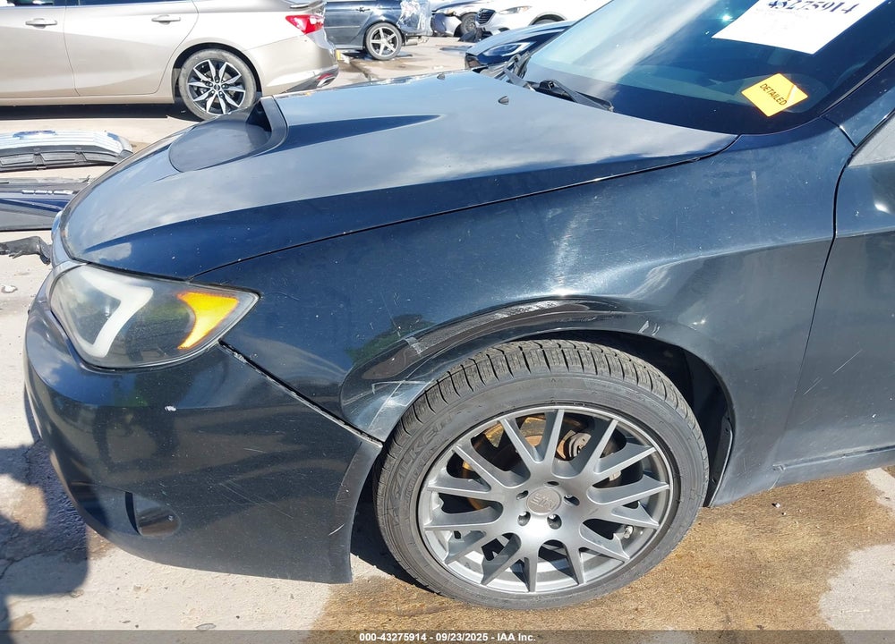 2008 SUBARU IMPREZA WRX VIN: JF1GH74698G811335