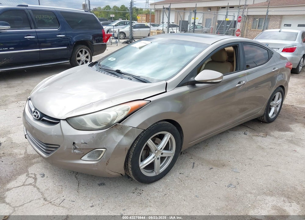 2013 HYUNDAI ELANTRA LIMITED VIN: 5NPDH4AE0DH205791