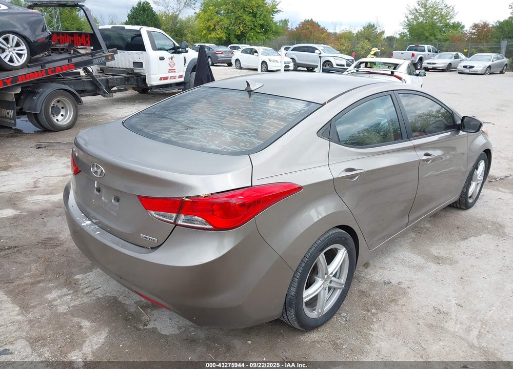 2013 HYUNDAI ELANTRA LIMITED VIN: 5NPDH4AE0DH205791