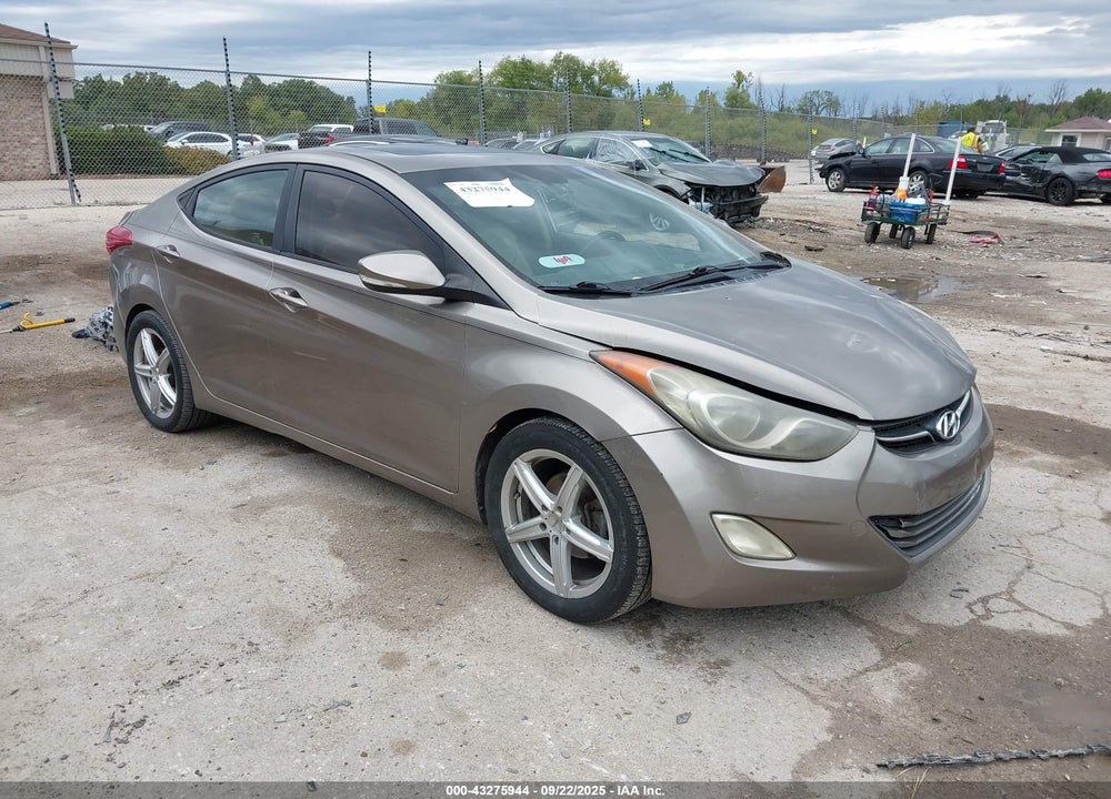 2013 HYUNDAI ELANTRA LIMITED VIN: 5NPDH4AE0DH205791