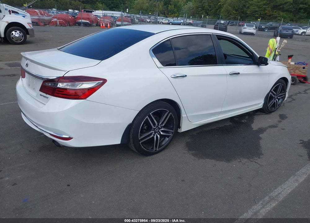 2016 HONDA ACCORD SPORT VIN: 1HGCR2F60GA087320
