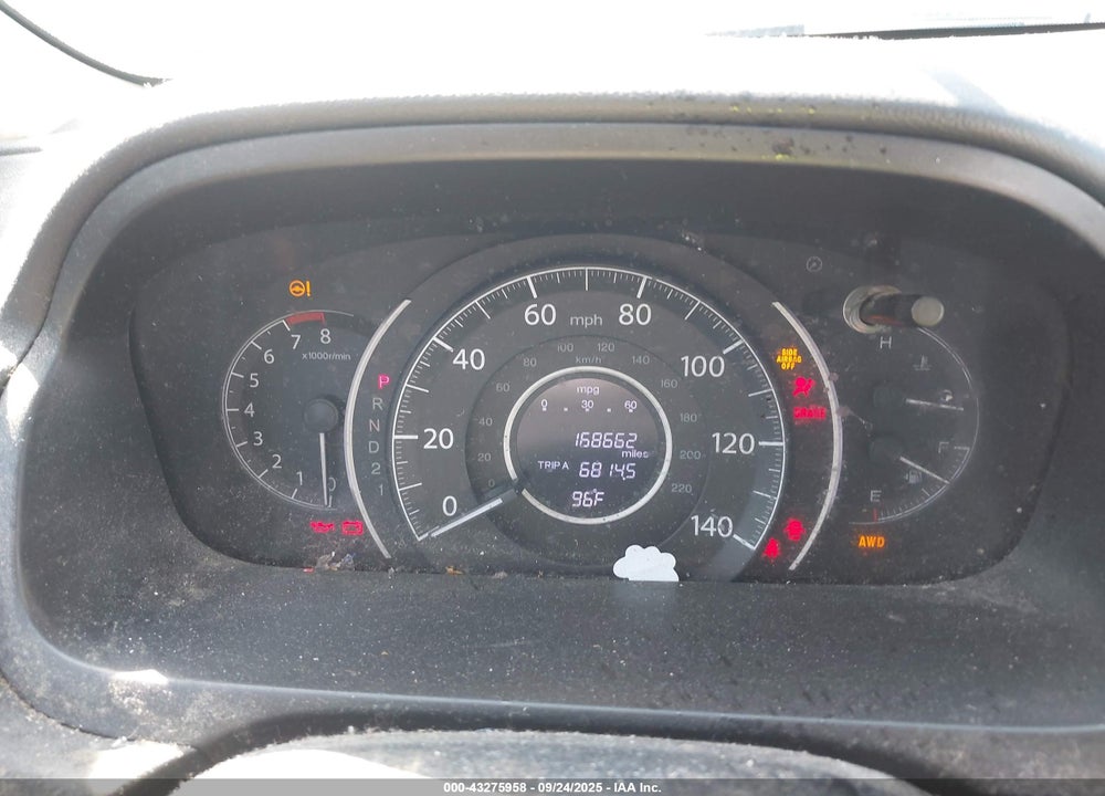 2012 HONDA CR-V VIN: 2HKRM4H3XCH629130