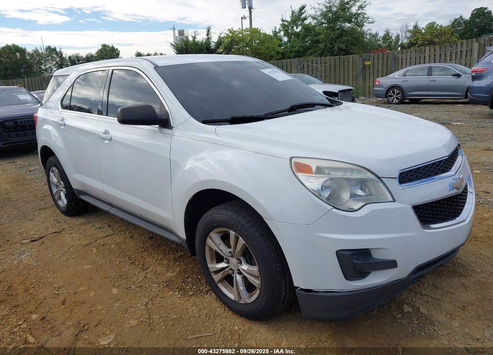 2013 CHEVROLET EQUINOX LS VIN: 2GNALBEK2D1109630