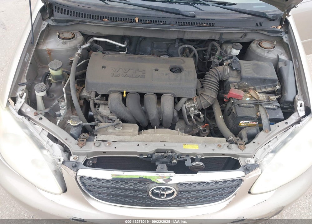 2005 TOYOTA COROLLA LE VIN: 1NXBR32E45Z435530