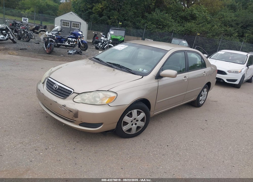 2005 TOYOTA COROLLA LE VIN: 1NXBR32E45Z435530