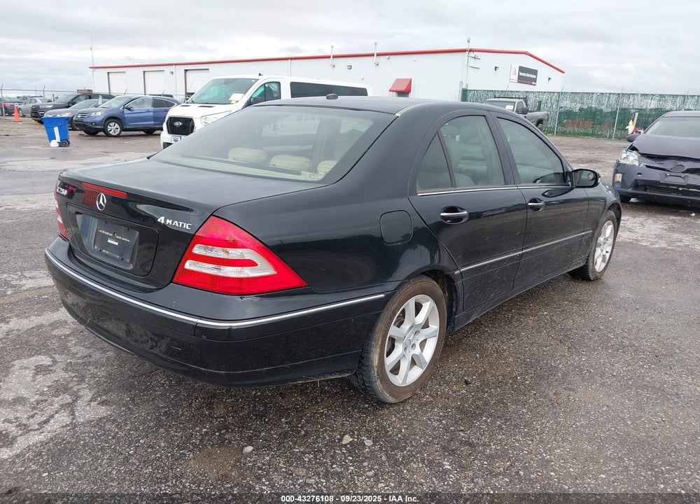 2007 MERCEDES-BENZ C 280 LUXURY 4MATIC VIN: WDBRF92H57F924078