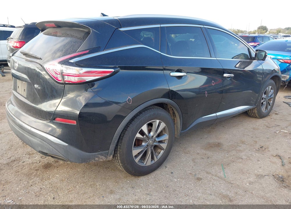2015 NISSAN MURANO VIN: 5N1AZ2MG3FN240793