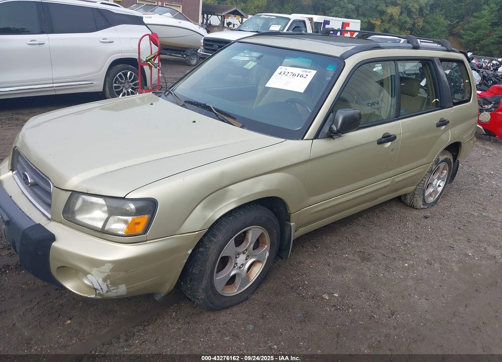 2003 SUBARU FORESTER XS VIN: JF1SG65683H701918