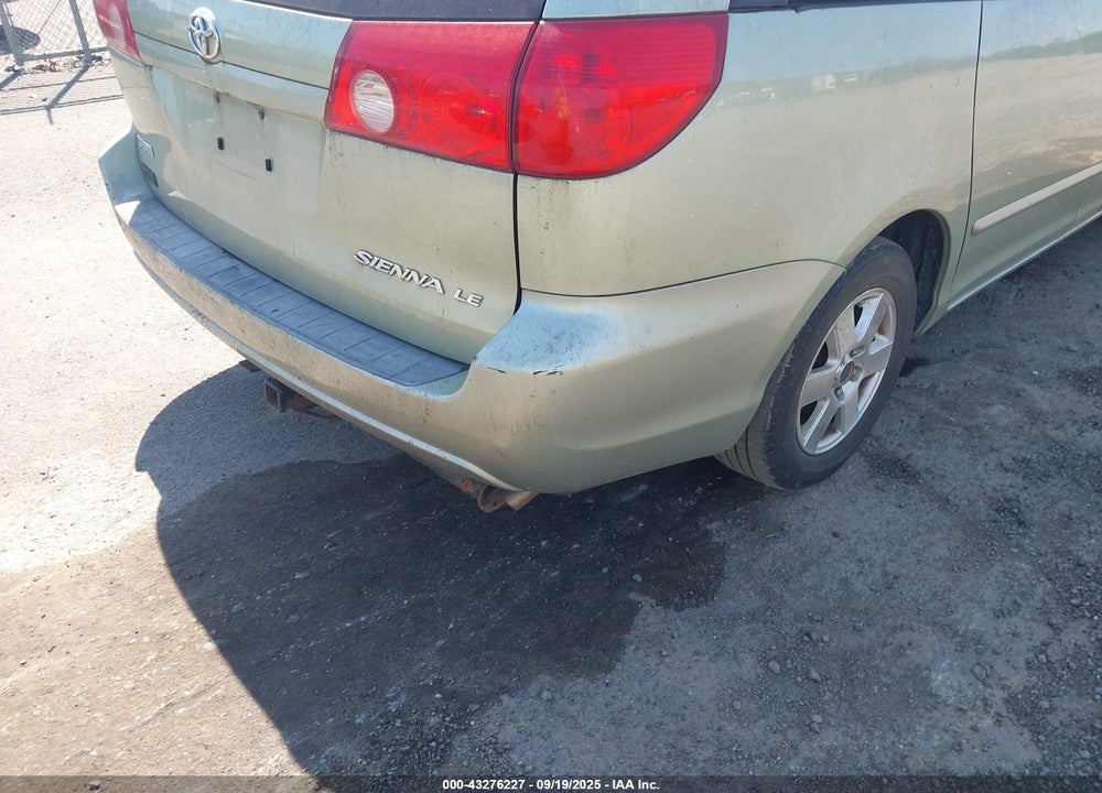2008 TOYOTA SIENNA LE VIN: 5TDZK23C78S135715